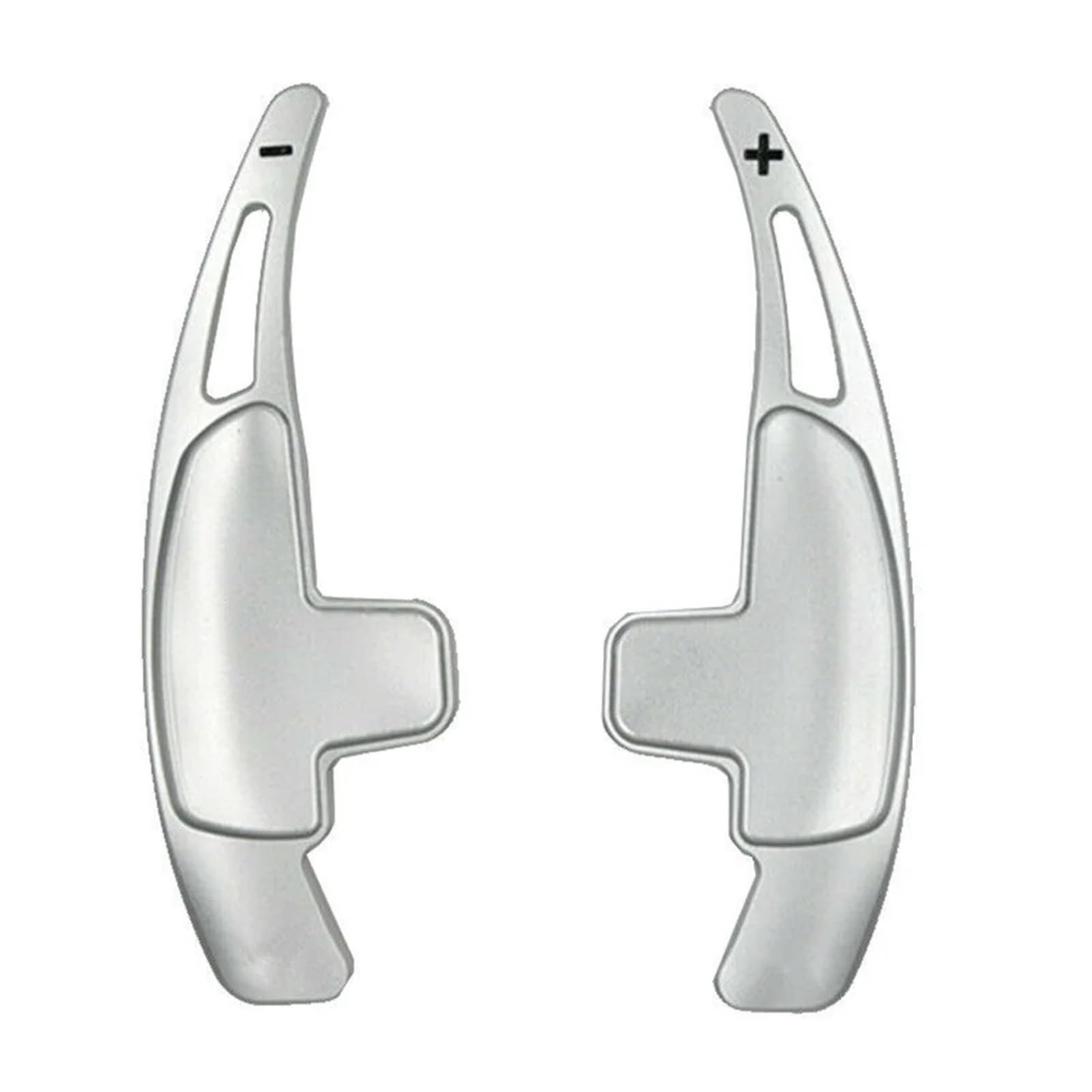 Car Paddle Extenders Compatible With Benz For C63 For AMG 2009-2014 For CLS63 For AMG 2008-2013 Car Steering Wheel Shift Paddles Car Shift Paddles(Silver)