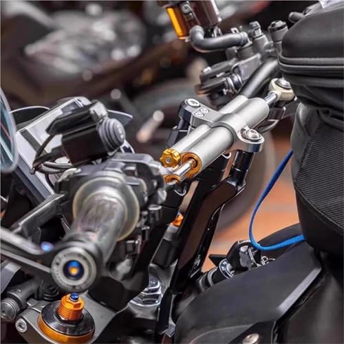 Support amortisseur direction MT09 2025 kit fixation alu CNC - 3