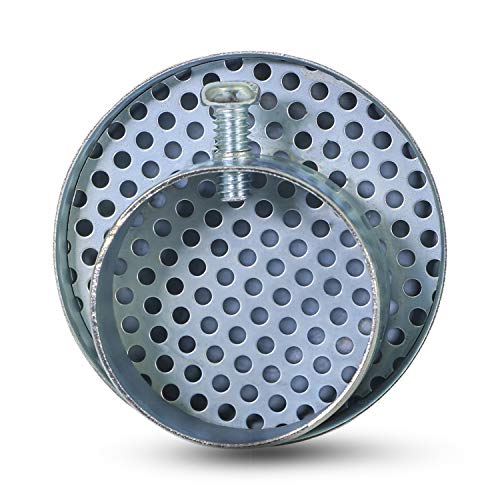 Image of Midline Valve S1506-5 Oil Tank Vent Cap with Screen; 1-1 /2 in.; Zinc Plated Galvanized Steel (5 Pack)