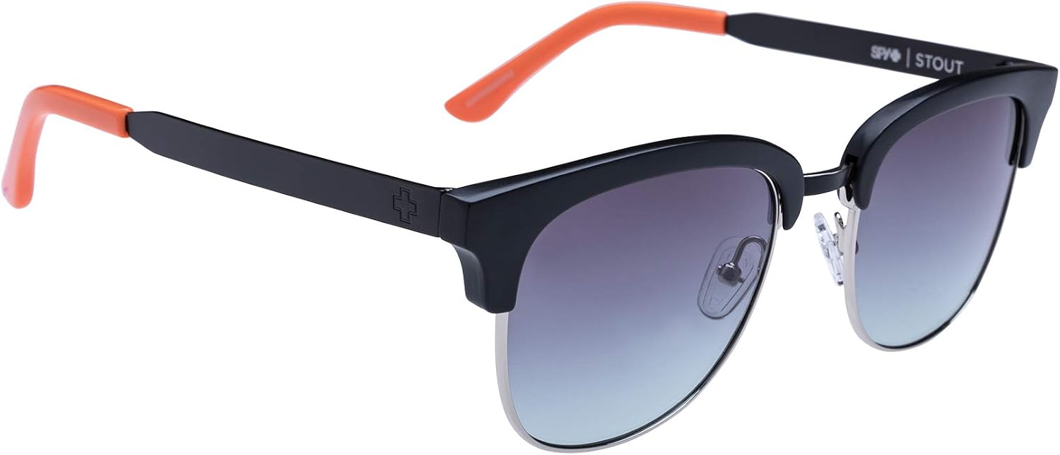 Stout Matte Black Gloss Tangerine - Ocean Fade