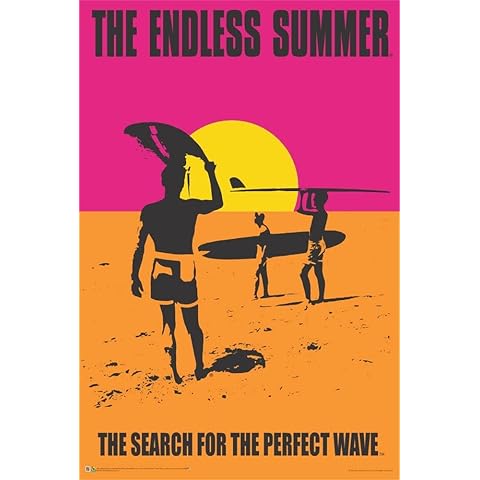 Endless Summer - Officially Licensed - Non-Flocked - Blacklight Poster - 24