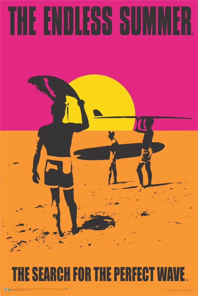Endless Summer - Officially Licensed - Non-Flocked - Blacklight Poster - 24" x 36"