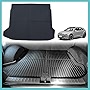 BestEvMod for Ioniq5 All Weather Trunk Mat, 3D Cargo Liner Rear Trunk Floor Mat XPE Material Compatible with Hyundai Ioniq 5 2022 Accessories