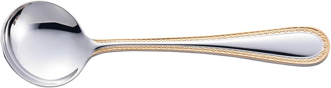 Noritake Gold Marquise Shape, 長さ約15cm, 15: Bouillon Spoon