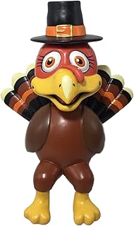 Thanksgiving Turkey Mantle Mates Sitting Bobblehead