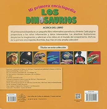 Paperback ENCICLOPEDIA: LOS DINOSAURIOS [Spanish] Book