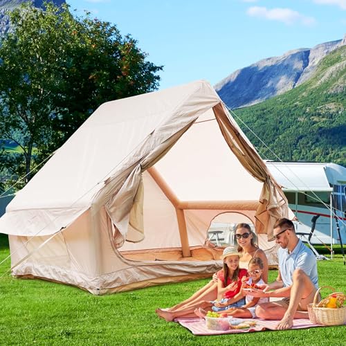 Carpa inflable para camping de 4 a 6 personas miniatura 1
