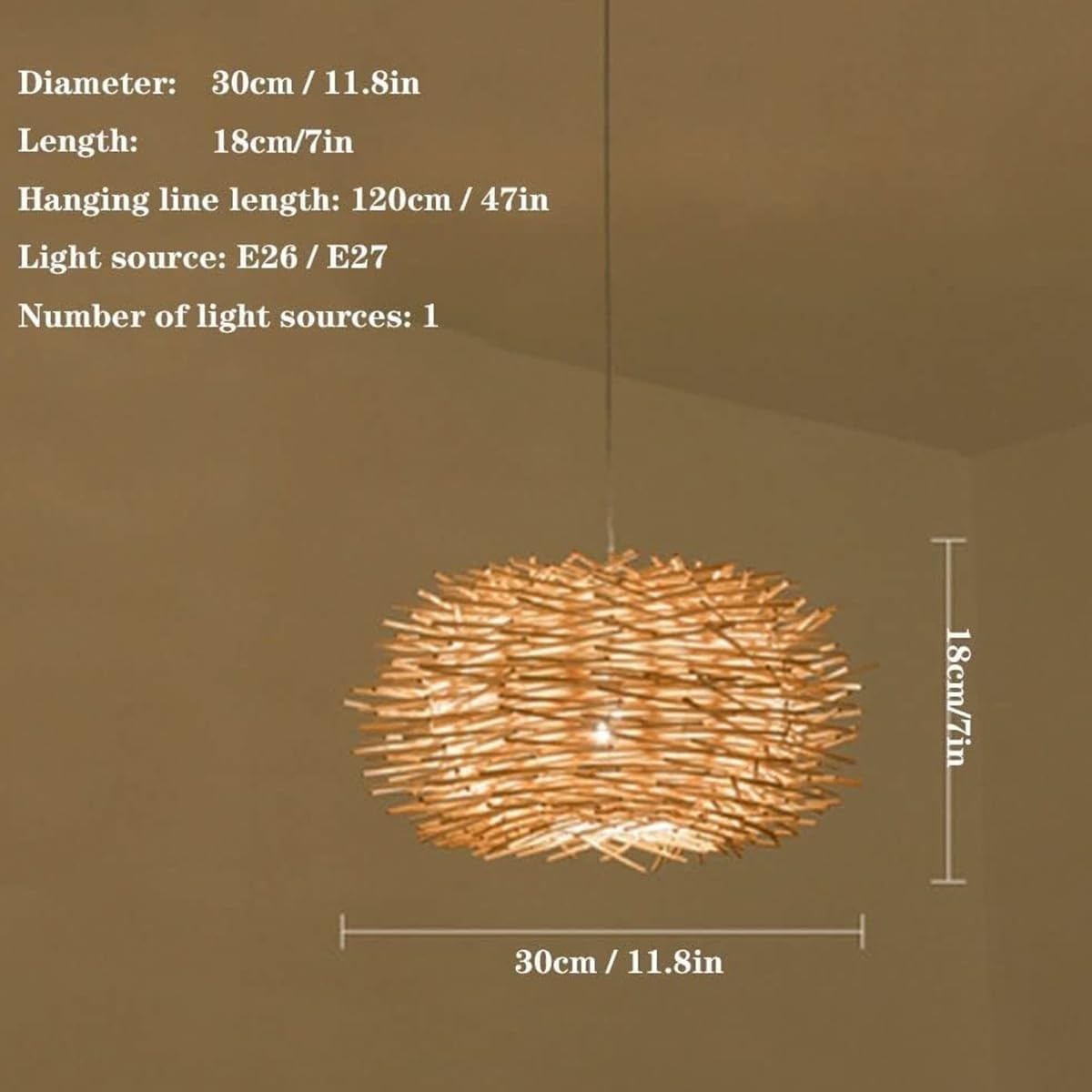 Chandeliers, Kitchen Island Light, E27, Nest Sbar Light, Diniroom Hangingp, Staircase Light Hangilights for Liviroom Lightifixtures/30Cm/a
