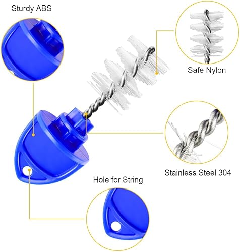 Miniatura 2 de 15 Beer Faucet Tap Plug Brush for Beer Faucet Plug Draft Beer Tap Cover Tap Plugs Beer Brush Plugs Beer Faucet Brush Caps Cover Beer Faucet Kegging