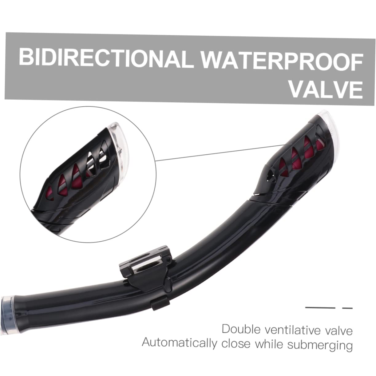 BESPORTBLE Máscara de Snorkel de Silicona Conjunto y Espejo Equipo de Snorkel de Silicona para Hombres y Mujeres Transparente para Uso Playa y Mar