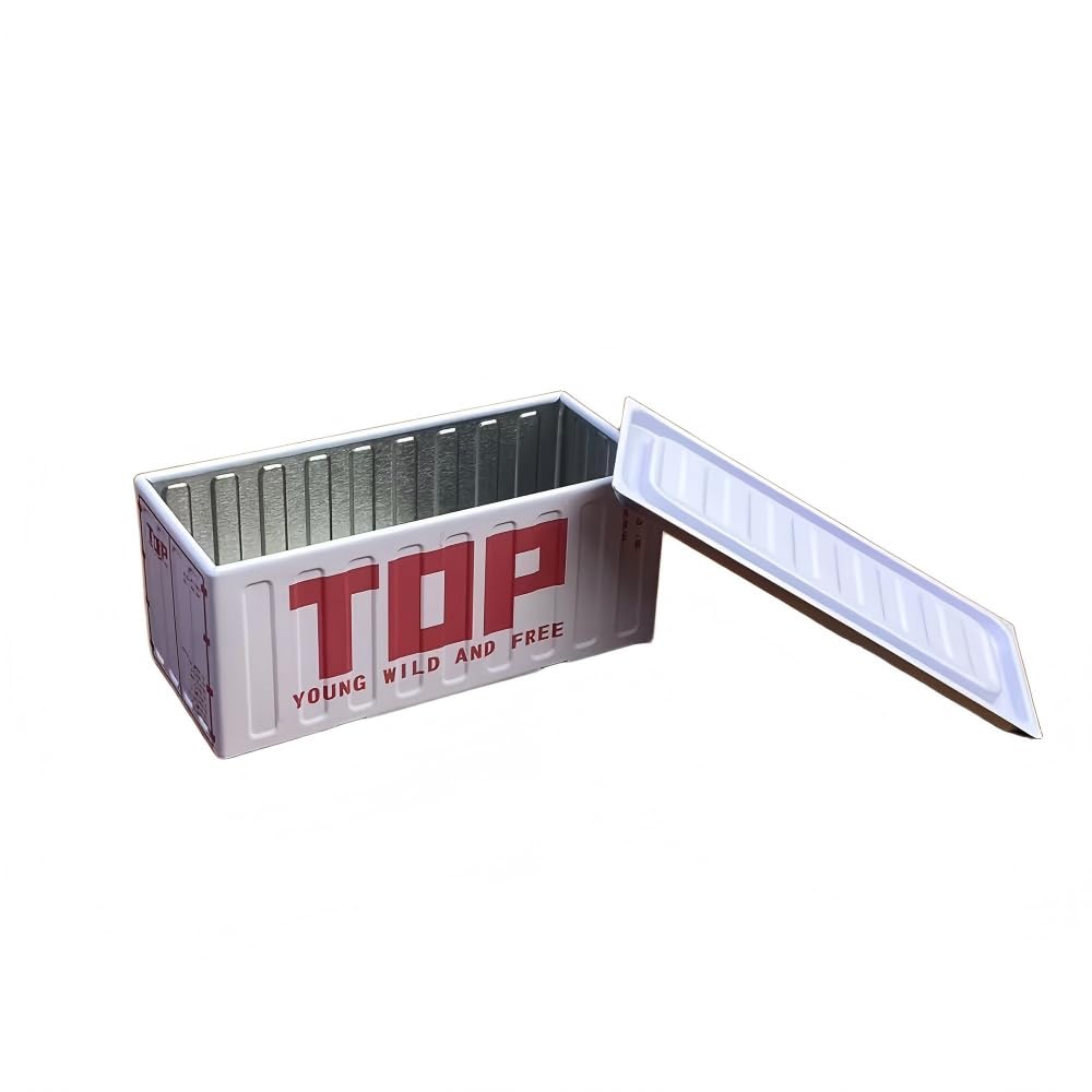 1 Retro mini Industrial Style Stackable Storage Box Compact and Versatile for Creative Home Decor