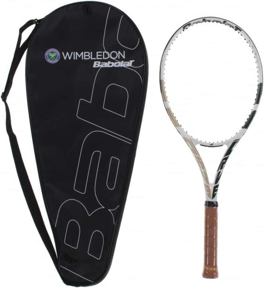 Babolat Pure Drive Team Wimbledon Schläger, Weiß/Grün, 285 g, 2022