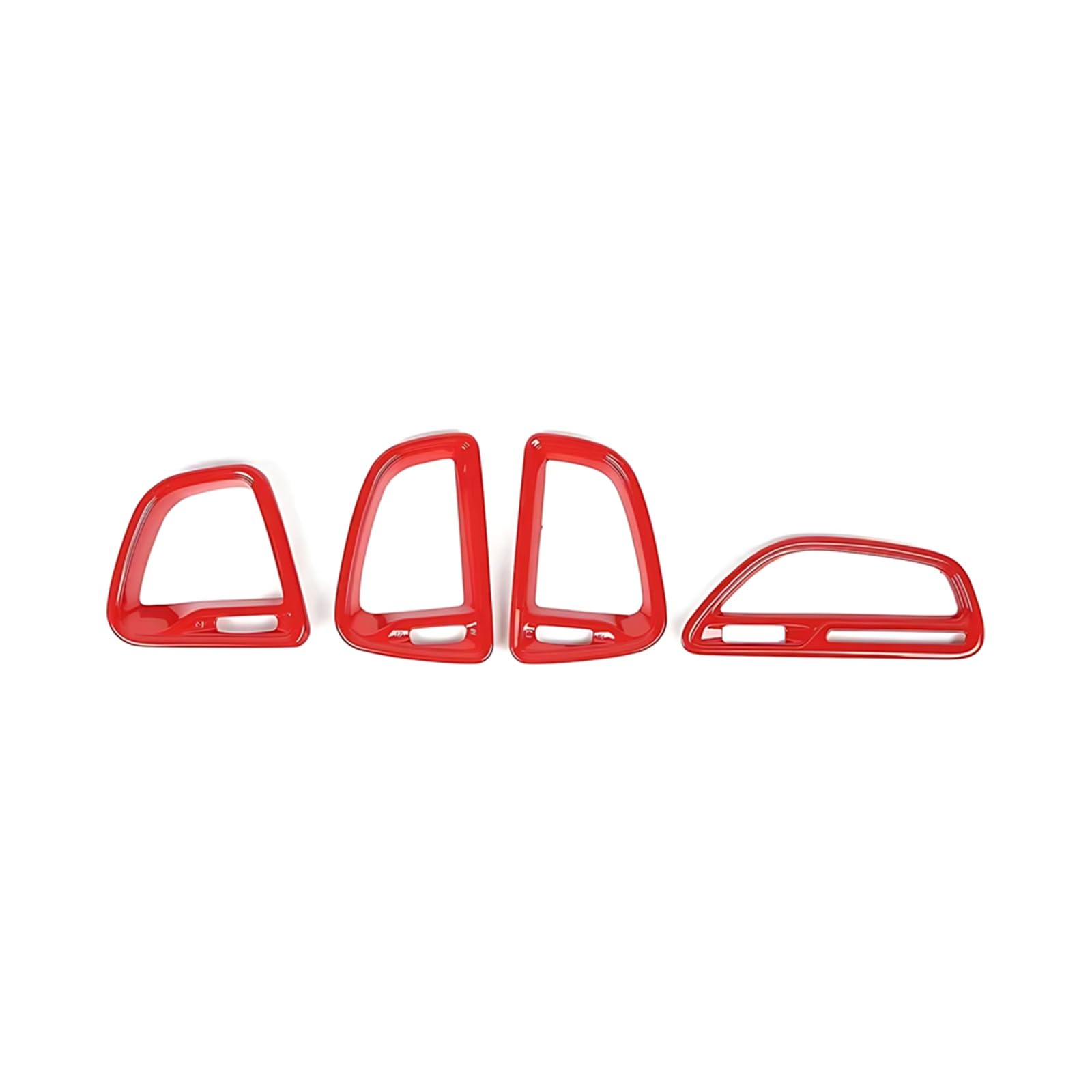 Dashboard Outlet Cover Compatible with Dodge for Challenger 2015-2020 Car Dashboard Air Vent Trim Frame Air Outlet Decorative Cover Sticker