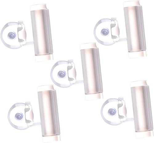 Miniatura 10 de OHPHCALL Exprimidor de pasta de dientes, 5 piezas, exprimidor de pasta de dientes, exprimidor de pasta de dientes, exprimidor de pasta de dientes,
