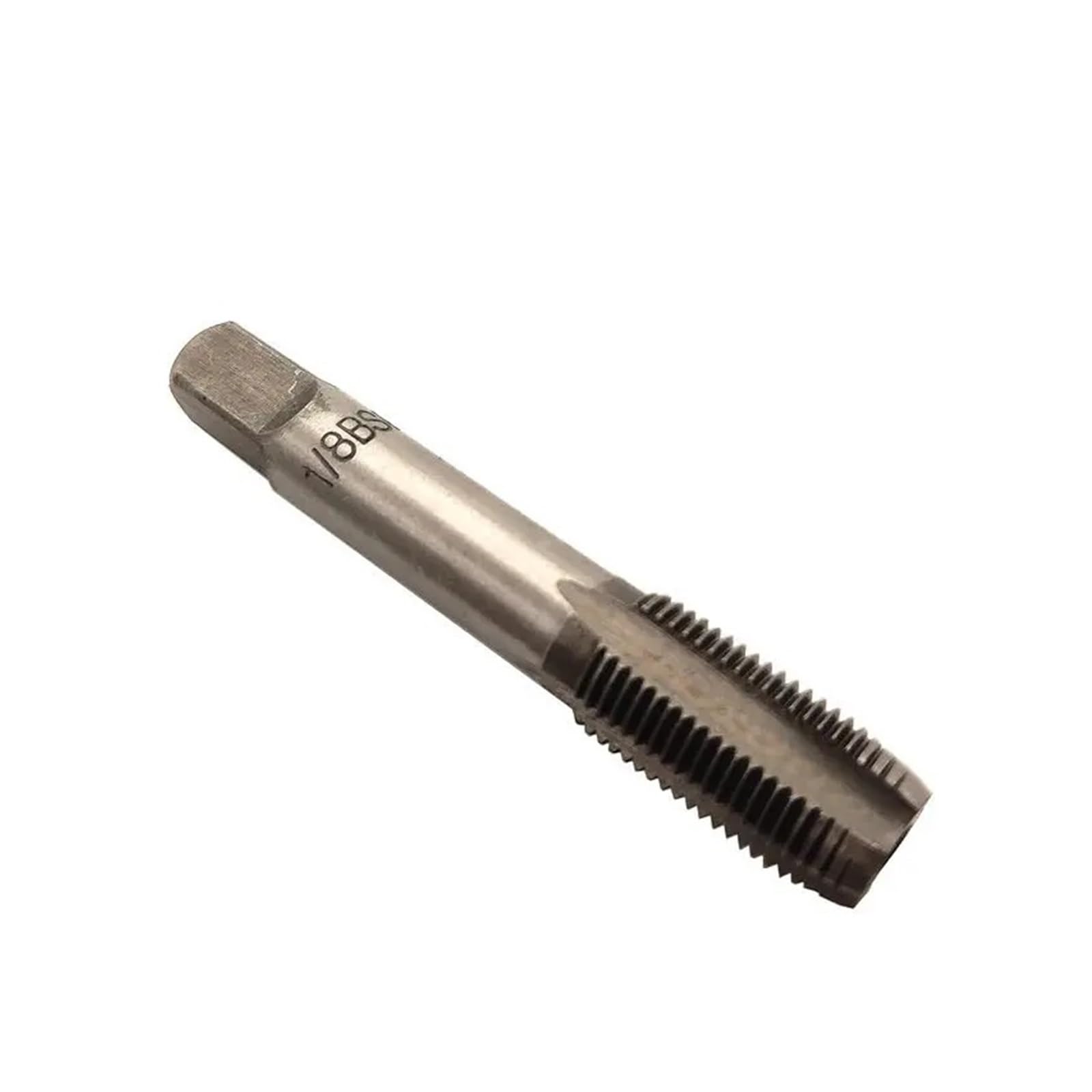 Macho de roscar cónico HSS para Tubos BSP de 1/8", 1/4", 3/8", 1/2" y 3/4", Herramientas de mecanizado de roscas metálicas, Herramienta de roscado, Matriz para Tubos y grifos (1-4)