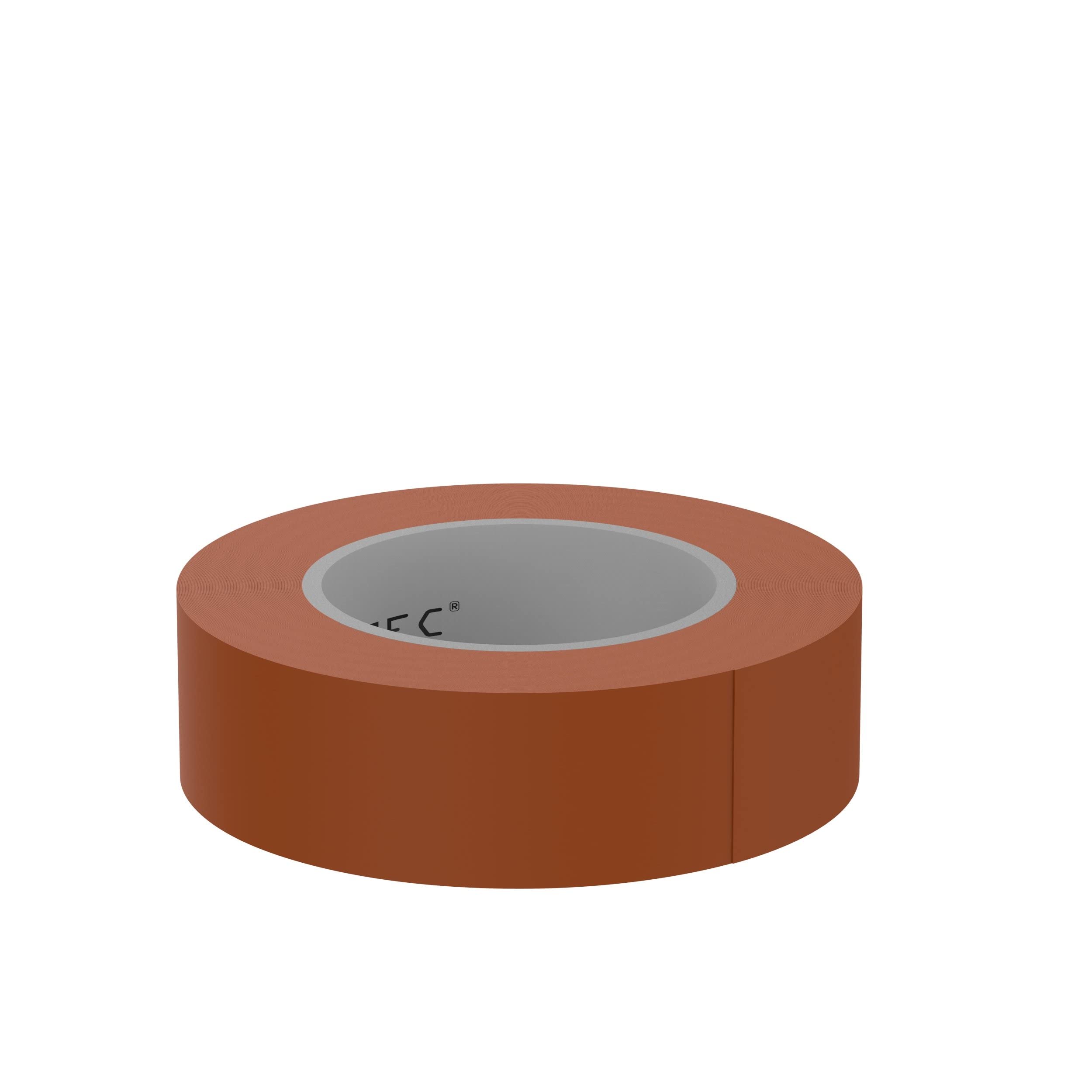 AUPROTEC VDE Nastro Isolante Elettrico PVC 15mm x 10m DIN EN 60454-3-1 marrone