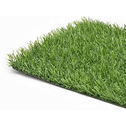 20mm Pile Height Artificial Grass, Artificial Grass Natural and Realistic Looking Fake Lawn Astro Turf, High Density Fake Faux Grass Turf, for Garden Indoor Outdoor Pet Dog Lawn Decor Cover