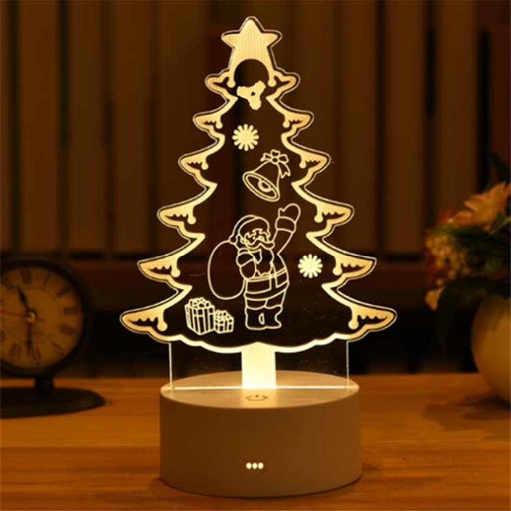 Romantic Love 3D Lamp for Home Children's Night Light Table Lamp Birthday Party Decor Bedside Lamp (Color : J, Size : USB Warm White)