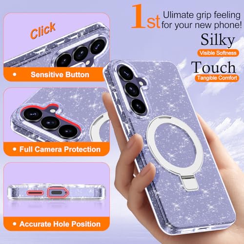 Coque Samsung S26 Plus avec support invisible pour vidéo et voiture