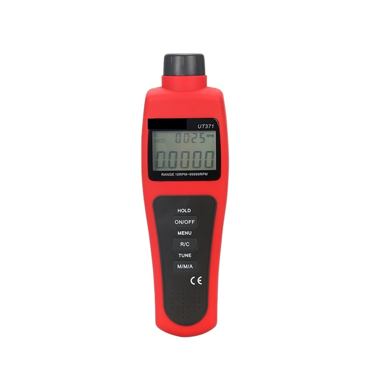 UT371 Tacómetro digital sin contacto 0~99999 Máx/min/avg Distancia objetivo de 5~20 cm de instrumentos de medición de velocidad
