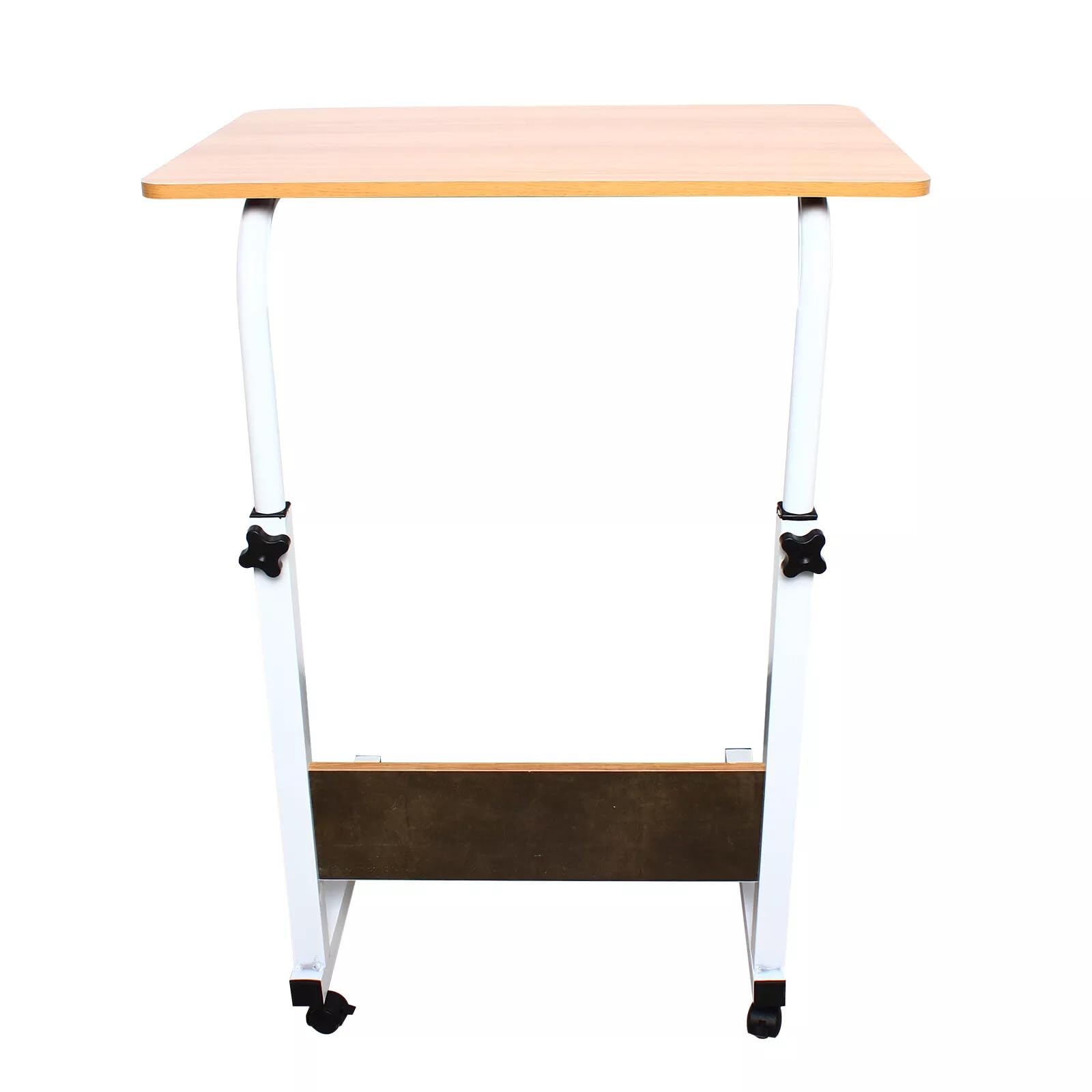 LSskm C Shape End Table Small Sofa Side Coffee Snack Storage Table Modern Laptop Desks