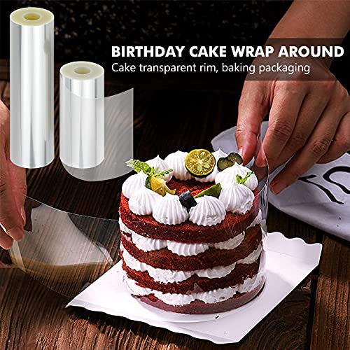 2 Volumi Torta Collare, Rotoli Trasparenti in