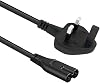 Fig 8 Power Cable Replacement for Sharp HT-SBW110 HT-SB140 HT-SB100K Sound bar Mains UK Plug Lead AC Cord
