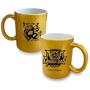 Amazon.co.jp: 阪神タイガース リーグ優勝 ゴールドマグカップ