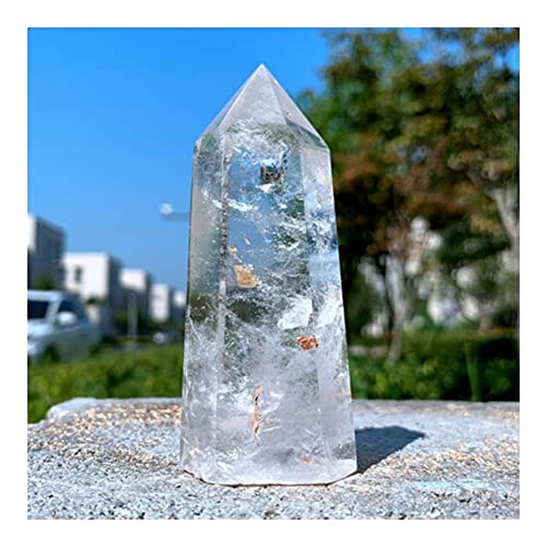 livre BIANMTSW for la 1 pièces Clair Quartz Point Polissage Cristal Tour Nature Mine énergie minerai for la décoration de Collections de la Maison
