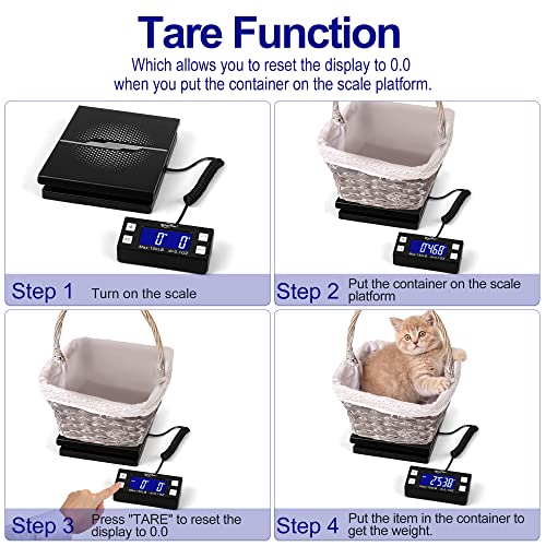 Weighmax W-8809 150Lbs X 0.1Oz Digital Shipping And Postal Scale With Extended Display, Black, Batteries And Ac Adapter Included, W-8809-150 Black #TOP7