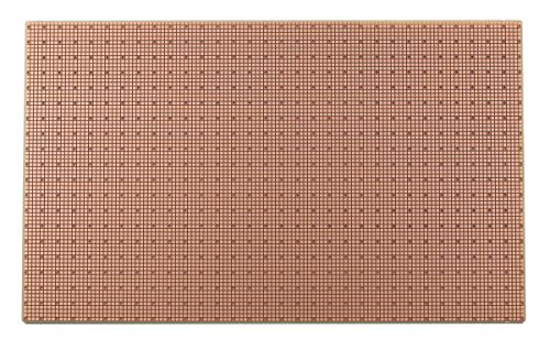 SP3T-50X50-G-PTH SMTpads-3U-Thin, Plated Holes to Ground Plane, 50x50mil Pads, 2 Sided PCB, 3.94 x 6.30 in (100 x 160 mm)