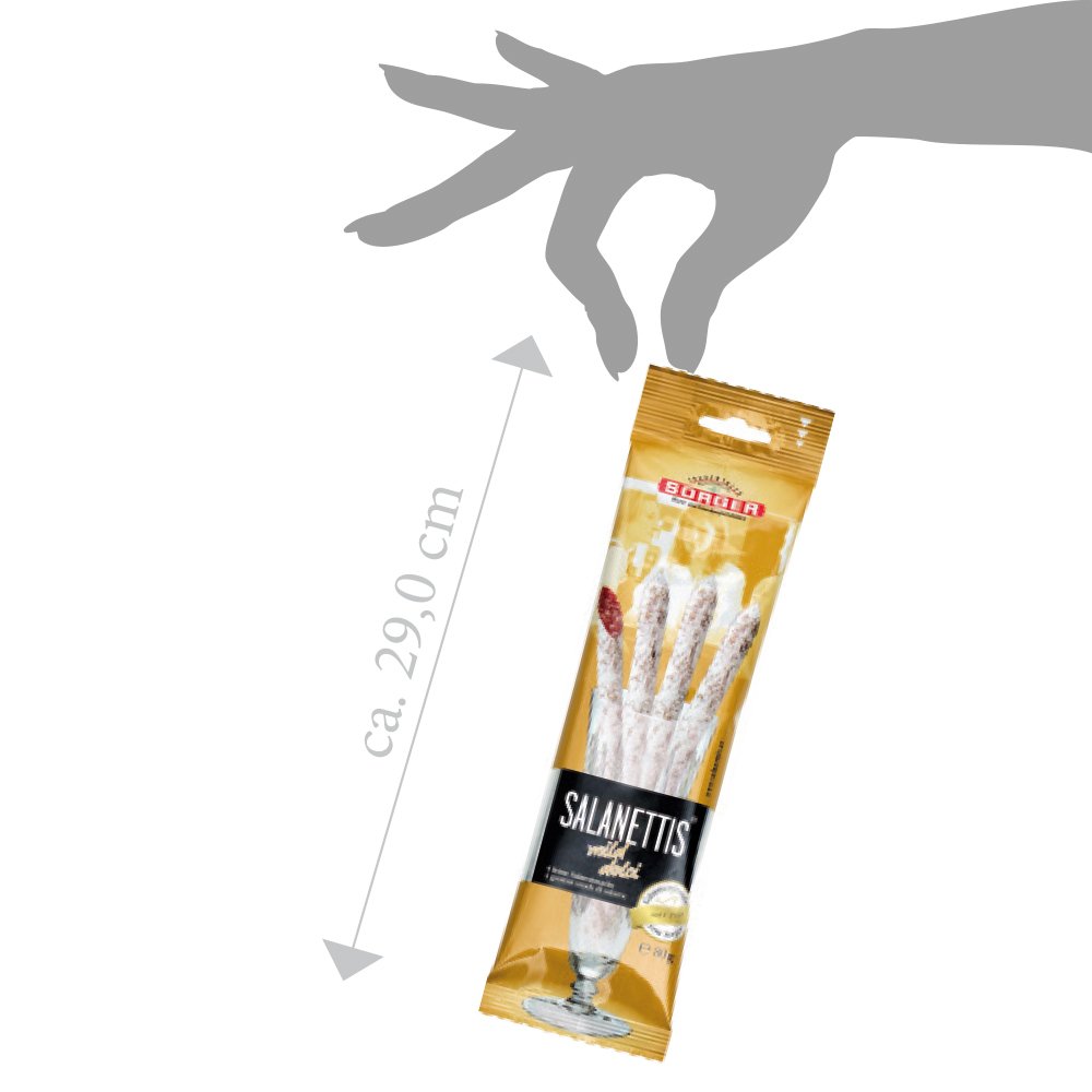 Sorger Salanettis mild, 10er Pack (10 x 80 g)
