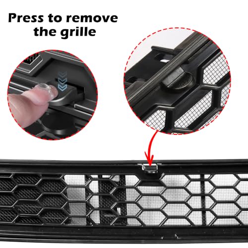 Image of Front Grill for Model 3 Highland 2026 Mesh Grille Accessories | Air Inlet Vent Grille Cover Replacement With Screen Debris Guard /Leaf & Debris Protection Accessories