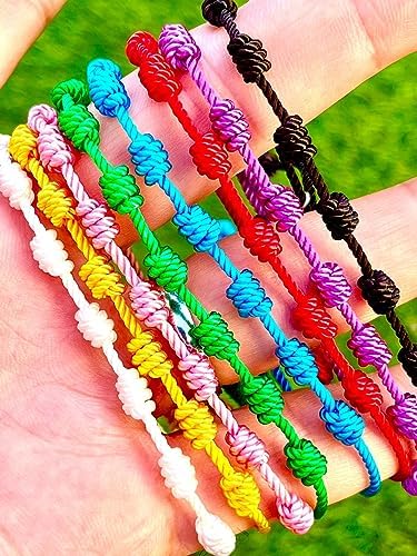 Pulsera 7 Nudos Roja - Amuleto Protección 51KXwBHscrL. AC SR38. SL1000