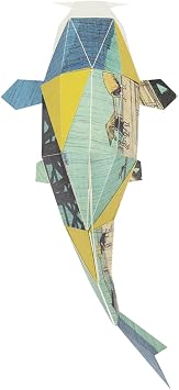 Paper Craft KAKUKAKU Ukiyo-e Nishiki Koi Oakawa Hiroshige Otake no Yatachi Interior/Made in Japan