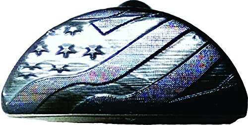 Aries Laser Designs JP-9 Slug Plug Engraved with USA Waving Flag; Fits Gen 4 Glock Pistols; Use with Backstrap; Models 17,18,19,22,23,24,25,31,32,34,35