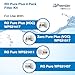 Watts Premier RO Pure Plus 4-Pack Filtration Kit for 4 Stage Pure Plus/Zero Pure Plus Reverse Osmosis System, Push Button Water Filter Replacement, Sediment Filter, Carbon Pre-Filter, VOC, Membrane