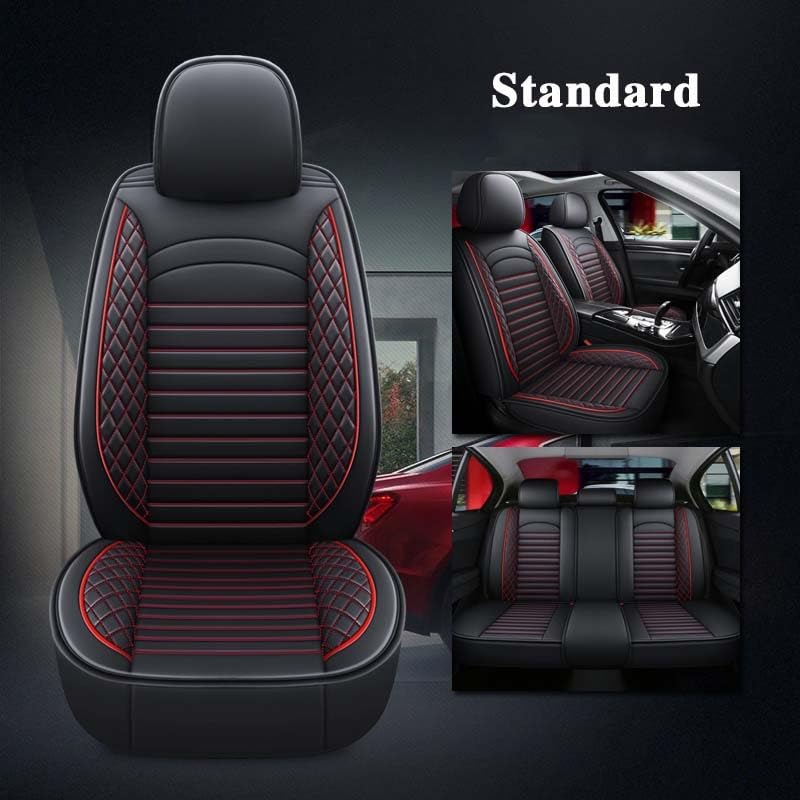 Housse siège voiture universelle cuir rembourrée auto protection durable