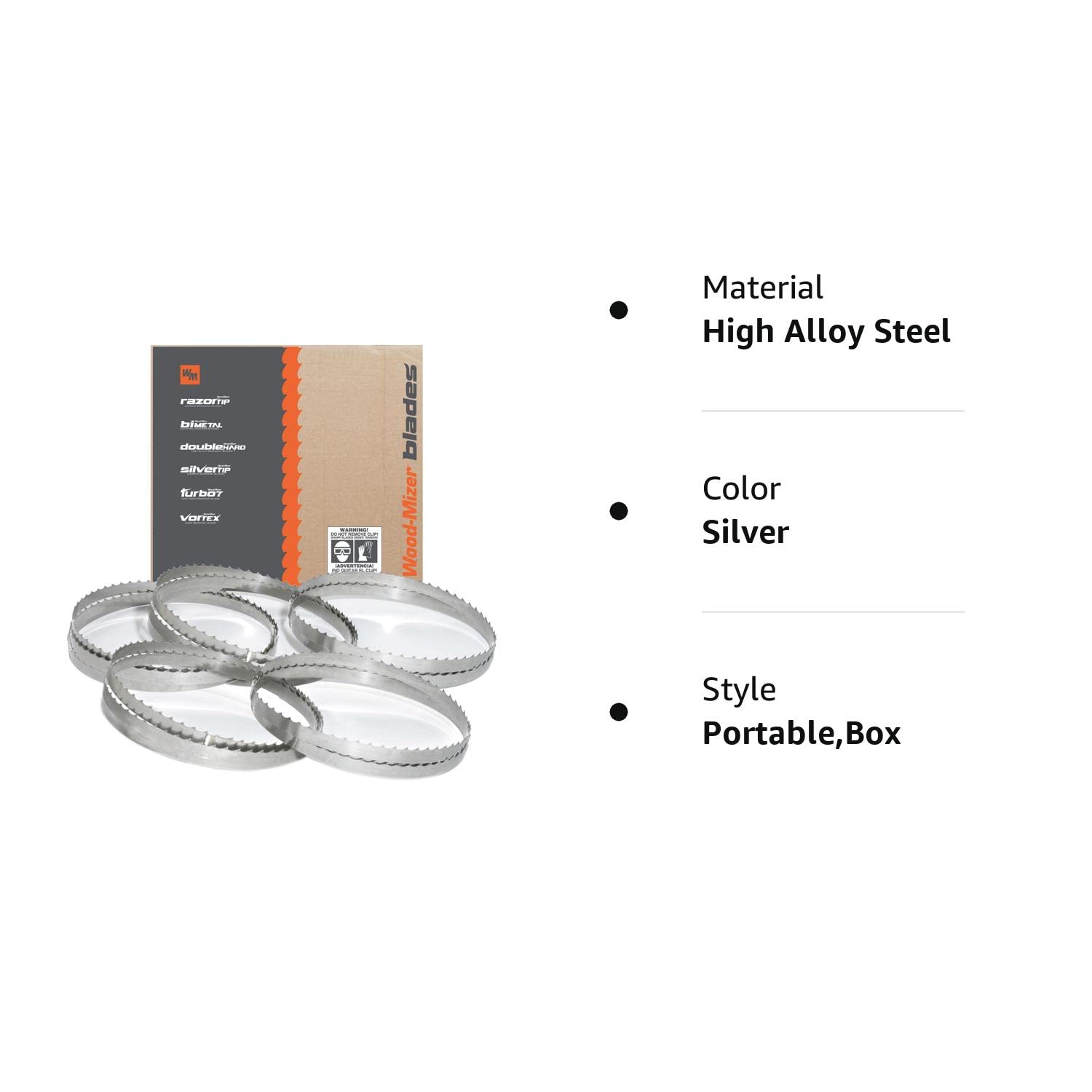 WoodMizer DoubleHard 144 Sawmill Bandsaw Blades 10 All