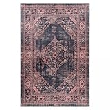 ✅ Motif oriental revisité au charme vintage, ce tapis crée une ambiance chaleureuse et raffinée, son décor central attire le regard et sublime l'entrée avec élégance