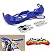 Protege Main Moto Protege Main Moto Cross Protege Main K.T.M Guidon de 22MM à 28MM pour h.o.n.d.a Yamaha Kawasaki Suzuki K.T.M Dirt Bike Moto MX Racing ATV Quad KAYO - Bleu