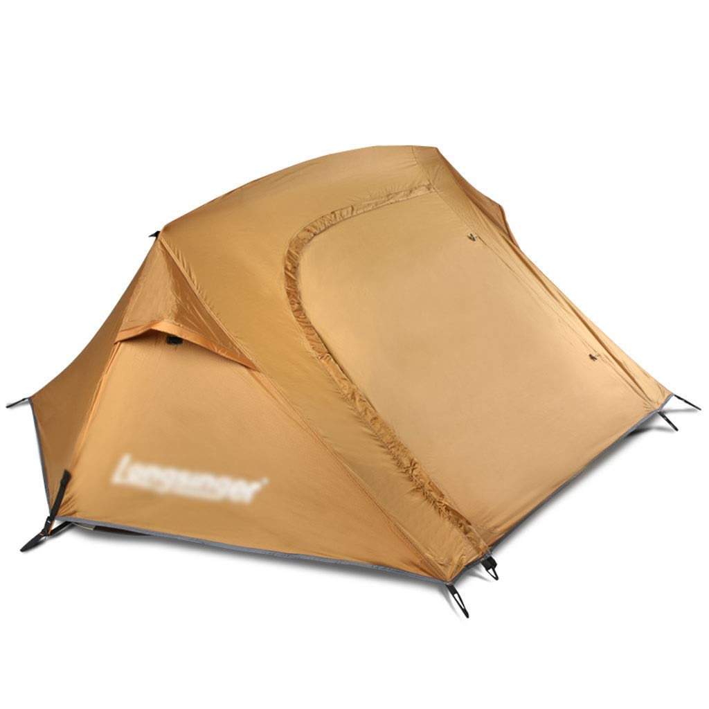 Camping Tent التلقائي بالكامل في الهواء الطلق خيمة واحدة الألومنيوم القطب الخيمة البرية التخييم نزهة مزدوجة خيمة Tents (Color : A)