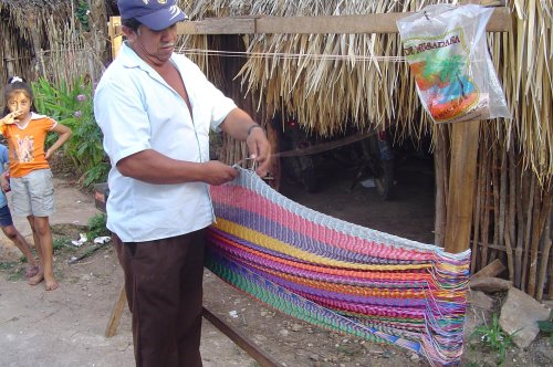 Mayan Hammock Double Size Multicolor #TOP6