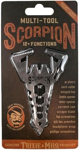 Trixie & Milo 2004677 Scorpion Multi-Tool44 Plata