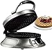 Waffle Maker Creatore della cialda Ferro da stiro, antiaderante del rivestimento for Cialde profonda da cucina e piani di riscontro regolabile Controllo di temperatura in acciaio inossidabile - 1000W