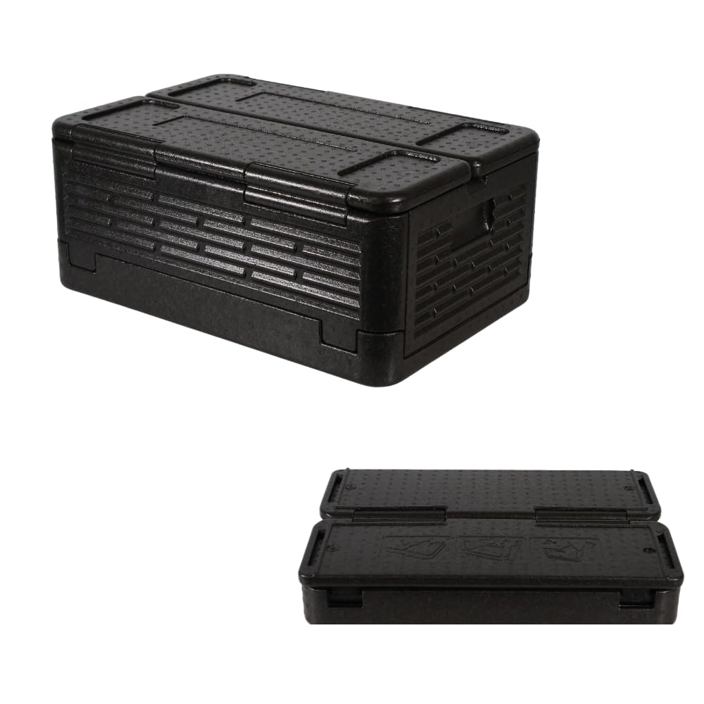 Inuitz Nevera Corcho de 40 litros Nevera Poliespan - para Catering y Eventos - Caja isotermica, Caja termica poliestireno