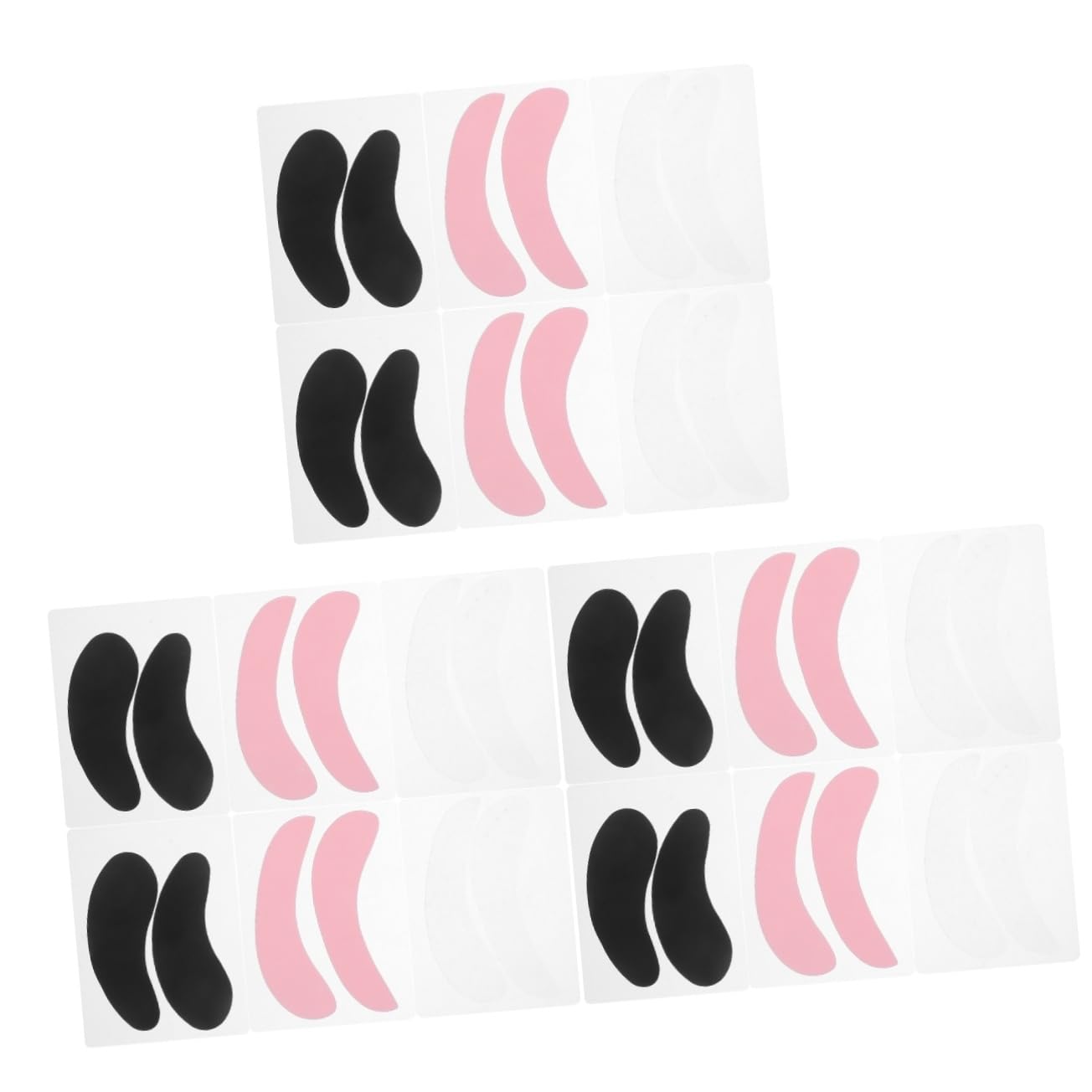 Didiseaon 18 Pairs Eye Mask Beauty Tools Lash Lifting Tool Eyelash Lift Pads Eyelash Lift Rods Lash Lifting Supplies Lash Lifting Rods Eyelash Perming Rods Eyelash Lift Tool