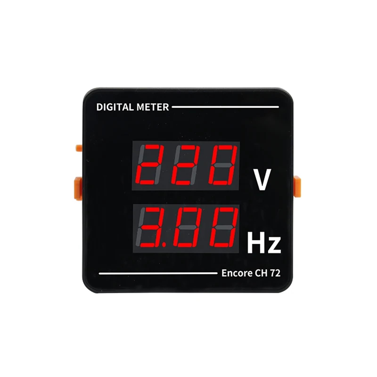 Voltímetro de panel led CA 50-500V soluciona caídas de tensión y hercios 5