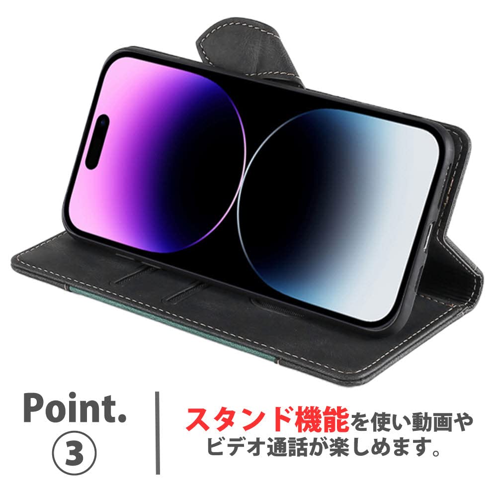 Amazon.co.jp: Galaxy A23 5G ケース 手帳型 カバー フィルム付き 