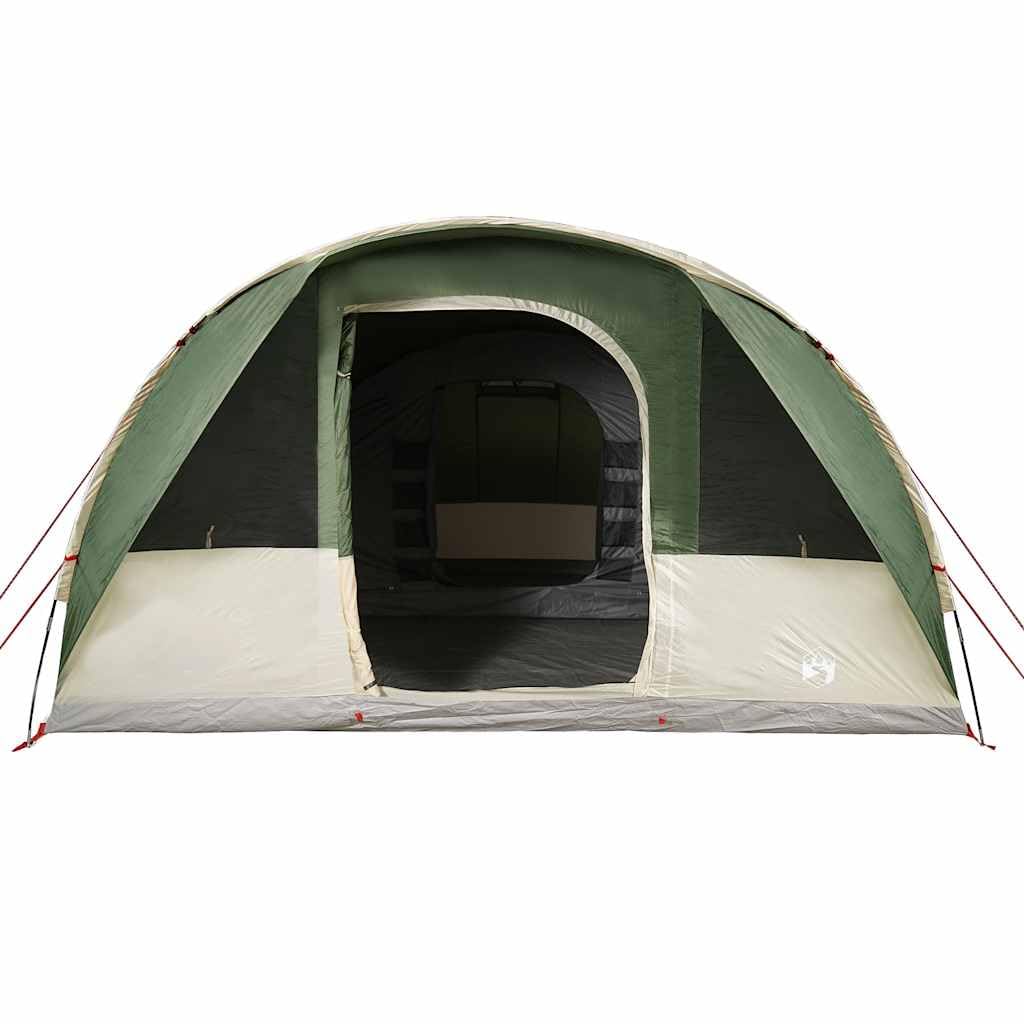 Tente familiale Tunnel Personnes Bleu pour Camping randonnée extérieur abri léger, Facile à Monter, résistante au Vent, avec moustiquaire, Pare-Soleil, E-Port